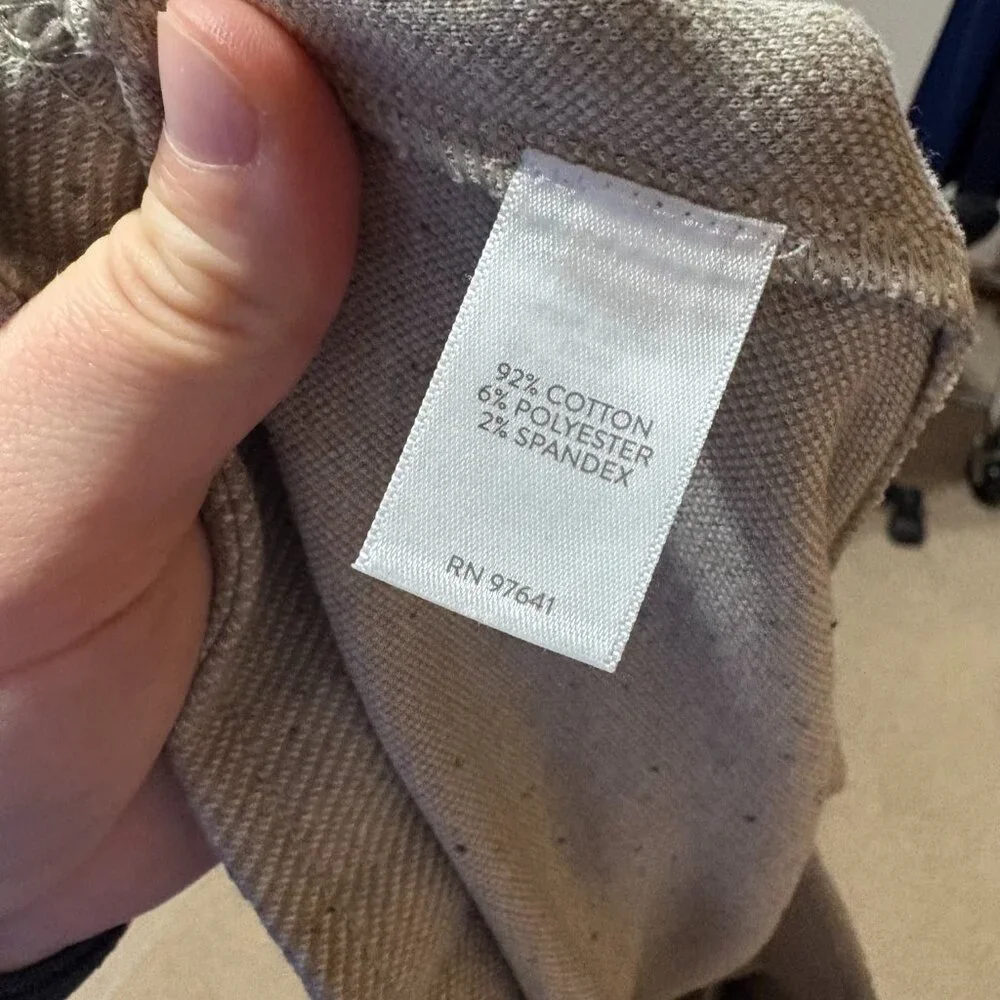 J.‎ Jill pure jill plus size 2X cotton blend stretch pull on pants - Picture 5 of 7